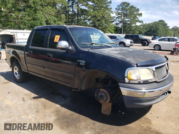 2001 Ford F-150 XLT with VIN 1FTRW07L81KE00951, listed as a Copart auction lot 57348535 with Not provided miles and Salvage title. Bid and sale history available at DreamBid. Image 4.