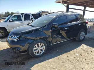 2014 Nissan Murano SL z VIN JN8AZ1MU7EW420313, wystawiony jako Copart lot #45382835 z przebiegiem 130 961 mil mil oraz Szkoda całkowita • Salvage title. Historia ofert i sprzedaży dostępna na DreamBid. Obrazek 1.