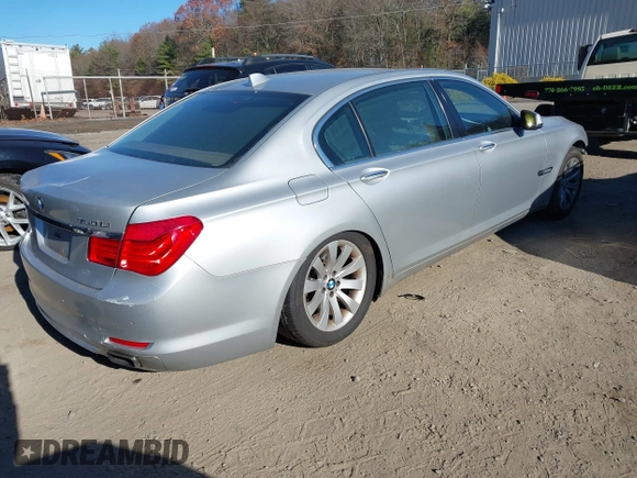 2010 BMW 7 Series 750Li xDrive with VIN WBAKC8C55AC430349, listed as a IAAI auction lot 41004254 with 153,747 mi miles and . Bid and sale history available at DreamBid. Image 4.