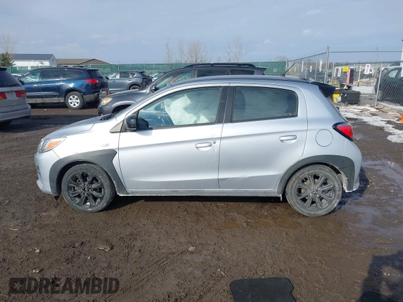 2023 Mitsubishi Mirage Black Edition с VIN ML32AWHJ7PH000985, выставлен на аукционе IAAI как лот 41715630 с пробегом 33 582 миль миль и . История ставок и продаж доступна на DreamBid. Изображение 13.