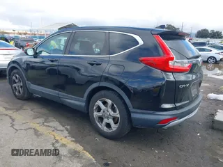2017 Honda CR-V EX with VIN 7FARW1H55HE009693, listed as a IAAI auction lot 41539260 with 136,645 mi miles. Bid and sale history available at carsss.com. Image 3.