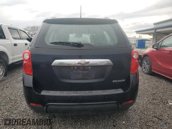 2013 Chevrolet Equinox LS with VIN 2GNALBEK1D1251032, listed as a Copart auction lot 50982045 with 108,078 mi miles and Salvage Title. Bid and sale history available at carsss.com. Image 6.