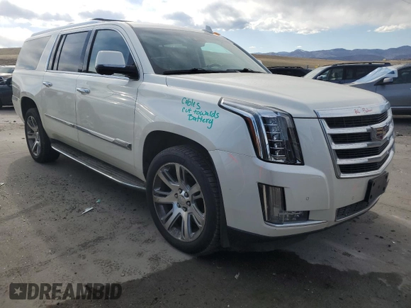 2015 Cadillac Escalade ESV Luxury z VIN 1GYS4SKJ5FR718253, wystawiony jako Copart lot #48767875 z przebiegiem 173 682 mil mil oraz Szkoda całkowita • Salvage title. Historia ofert i sprzedaży dostępna na DreamBid. Obrazek 4.