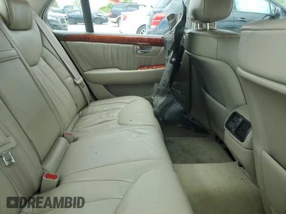 2002 Lexus LS 430 z VIN JTHBN30F320090312, wystawiony jako Copart lot #57827825 z przebiegiem Nie podano mil oraz Czysty tytuł • Clean title. Historia ofert i sprzedaży dostępna na DreamBid. Obrazek 10.