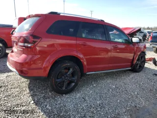 2020 Dodge Journey Crossroad with VIN 3C4PDCGB6LT225705, listed as a Copart auction lot 46042905 with 0 mi miles and Salvage Title. Bid and sale history available at carsss.com. Image 3.