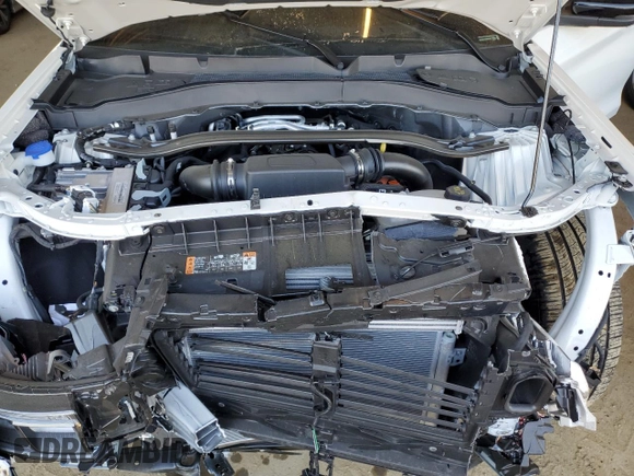 2025 Ford Explorer ST with VIN 1FMWK8GC4SGA05579, listed as a Copart auction lot 43084405 with 3,548 mi miles and Salvage Title. Bid and sale history available at carsss.com. Image 12.