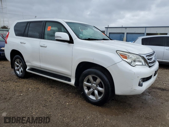 2011 Lexus GX 460 with VIN JTJBM7FX2B5023812, listed as a Copart auction lot 48568365 with 166,821 mi miles and Salvage Title. Bid and sale history available at carsss.com. Image 4.