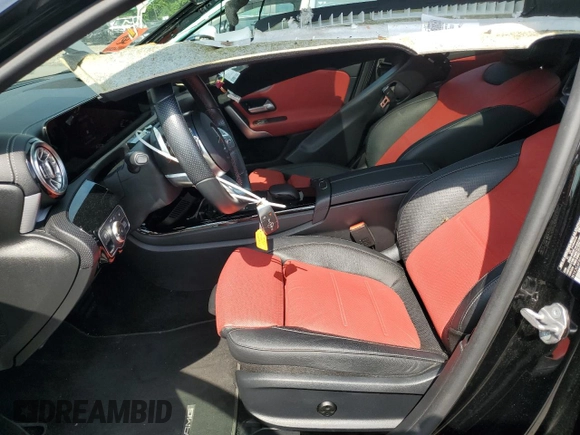 2021 Mercedes-Benz A 220 with VIN W1K3G4FB9MJ264526, listed as a Copart auction lot 59309095 with 34,682 mi miles and Salvage title. Bid and sale history available at DreamBid. Image 7.