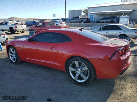 2011 Chevrolet Camaro 1SS with VIN 2G1FJ1EJ4B9206325, listed as a Copart auction lot 48210125 with 77,442 mi miles and Salvage Title. Bid and sale history available at carsss.com. Image 2.