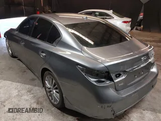 2018 Infiniti Q50 3.0t LUXE with VIN JN1EV7AR8JM610044, listed as a IAAI auction lot 41733252 with 116,320 mi miles. Bid and sale history available at carsss.com. Image 3.