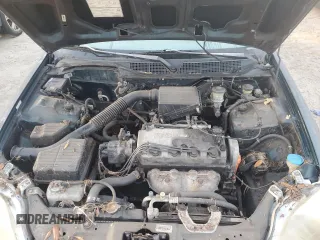 1997 Honda Civic DX with VIN 1HGEJ612XVL075429, listed as a Copart auction lot 76950574 with 0 mi miles and Salvage Title. Bid and sale history available at carsss.com. Image 11.