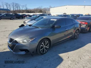 2016 Nissan Maxima SR z VIN 1N4AA6AP1GC905880, wystawiony jako Copart lot #45626775 z przebiegiem 142 494 mil mil oraz Szkoda całkowita • Salvage title. Historia ofert i sprzedaży dostępna na DreamBid. Obrazek 1.