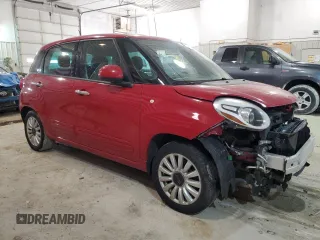 2014 FIAT 500L Easy with VIN ZFBCFABH0EZ012224, listed as a Copart auction lot 53859854 with 95,163 mi miles and Salvage Title. Bid and sale history available at DreamBid. Image 4.