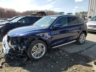 2019 Audi Q5 Prestige with VIN WA1CNAFY3K2092143, listed as a Copart auction lot 49249825 with 27,229 mi miles and Salvage Title. Bid and sale history available at carsss.com. Image 1.