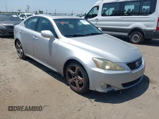 2007 Lexus IS 250 z VIN JTHBK262072052605, wystawiony jako IAAI lot #42436878 z przebiegiem 255 906 mil mil oraz . Historia ofert i sprzedaży dostępna na DreamBid. Obrazek 1.