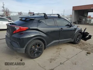 2021 Toyota C-HR LE with VIN JTNKHMBX6M1099910, listed as a Copart auction lot 82800054 with 43,276 mi miles and Salvage Title. Bid and sale history available at DreamBid. Image 3.