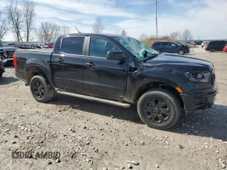 2020 Ford Ranger XL with VIN 1FTER4FH8LLA88153, listed as a Copart auction lot 49975475 with 48,967 mi miles and Salvage Title. Bid and sale history available at carsss.com. Image 4.