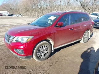 2018 Nissan Pathfinder SL with VIN 5N1DR2MN5JC611324, listed as a IAAI auction lot 41444355 with 68,787 mi miles. Bid and sale history available at carsss.com. Image 16.