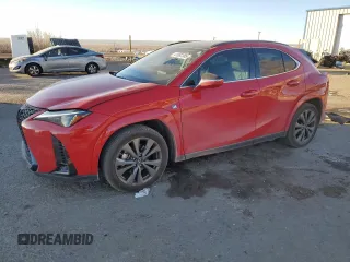 2024 Lexus UX 250h F Sport z VIN JTHR6JBHXR2167156, wystawiony jako Copart lot #41982305 z przebiegiem 35 402 mil mil oraz Szkody całkowita. Historia ofert i sprzedaży dostępna na DreamBid. Obrazek 1.