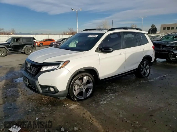 2021 Honda Passport Touring with VIN 5FNYF8H96MB005648, listed as a Copart auction lot 87242864 with 40,770 mi miles and Salvage Title. Bid and sale history available at carsss.com. Image 15.