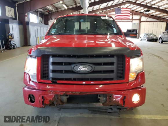 2010 Ford F-150 XL with VIN 1FTFX1EV9AFB44600, listed as a Copart auction lot 54563175 with 153,508 mi miles and Clean Title. Bid and sale history available at carsss.com. Image 5.