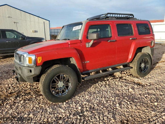 2006 Hummer H3 with VIN 5GTDN136268104145, listed as a Copart auction lot 46841255 with 181,601 mi miles and Clean Title. Bid and sale history available at carsss.com. Image 1.