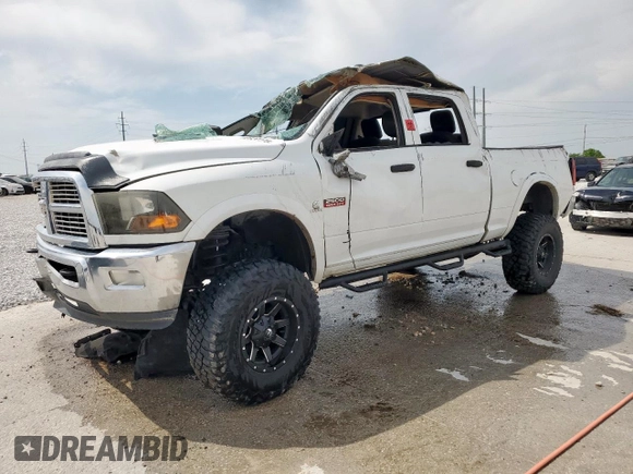 2012 Ram 2500 Big Horn z VIN 3C6UD5DL2CG218956, wystawiony jako Copart lot #53527775 z przebiegiem 230 031 mil mil oraz Szkoda całkowita • Salvage title. Historia ofert i sprzedaży dostępna na DreamBid. Obrazek 1.