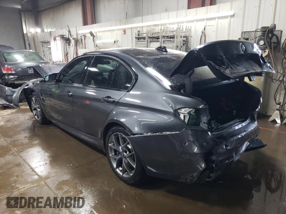 2016 BMW M3 with VIN WBS8M9C58G5D31002, listed as a Copart auction lot 43856904 with 55,300 mi miles. Bid and sale history available at carsss.com. Image 2.