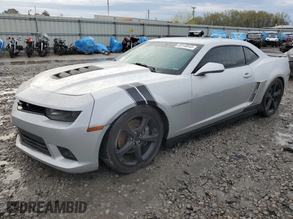 2014 Chevrolet Camaro SS with VIN 2G1FT1EW6E9156294, listed as a Copart auction lot 50140645 with 136,854 mi miles and Salvage title. Bid and sale history available at DreamBid. Image 1.