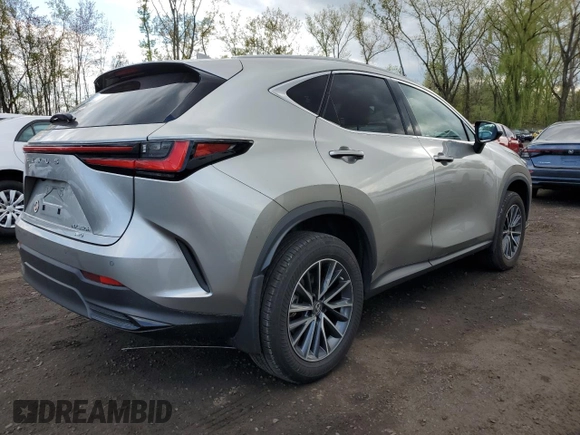 2022 Lexus NX with VIN JTJGKCEZ2N2004500, listed as a Copart auction lot 53136664 with 28,909 mi miles. Bid and sale history available at carsss.com. Image 3.