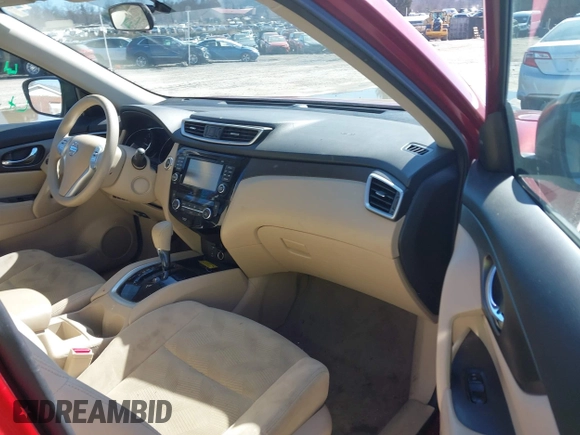 2014 Nissan Rogue S with VIN 5N1AT2MV7EC835365, listed as a IAAI auction lot 41585770 with 128,956 mi miles. Bid and sale history available at carsss.com. Image 5.