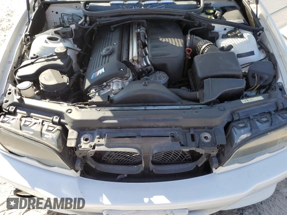 2002 BMW 3 Series M3 with VIN WBSBL93442JR14535, listed as a Copart auction lot 77713524 with 105,154 mi miles and Salvage Title. Bid and sale history available at DreamBid. Image 11.
