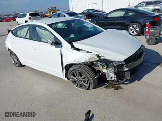 2017 Hyundai Elantra Limited with VIN 5NPD84LF6HH083174, listed as a IAAI auction lot 41130452 with 99,981 mi miles. Bid and sale history available at carsss.com. Image 1.