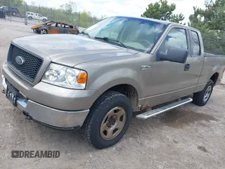 2005 Ford F-150 XLT with VIN 1FTPX14515NB25203, listed as a IAAI auction lot 42267843 with 204,913 mi miles and . Bid and sale history available at DreamBid. Image 2.