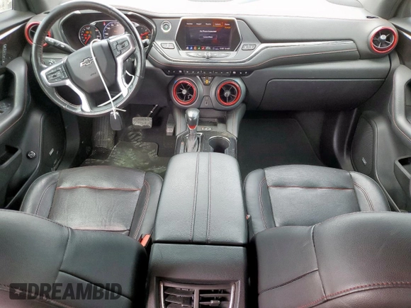 2020 Chevrolet Blazer RS with VIN 3GNKBERS8LS728528, listed as a Copart auction lot 61443675 with 71,173 mi miles and Salvage title. Bid and sale history available at DreamBid. Image 8.
