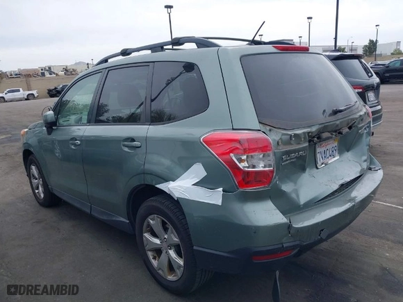 2015 Subaru Forester 2.5i Premium with VIN JF2SJADC9FH820850, listed as a IAAI auction lot 41734367 with 125,829 mi miles. Bid and sale history available at carsss.com. Image 14.