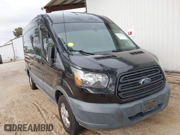 2018 Ford Transit with VIN 1FTYR2CM7JKB42208, listed as a IAAI auction lot 41909994 with 110,885 mi miles. Bid and sale history available at carsss.com. Image 1.