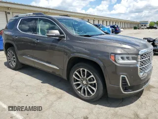 2020 GMC Acadia Denali with VIN 1GKKNPLS1LZ189956, listed as a Copart auction lot 56107695 with 78,711 mi miles and Salvage title. Bid and sale history available at DreamBid. Image 4.