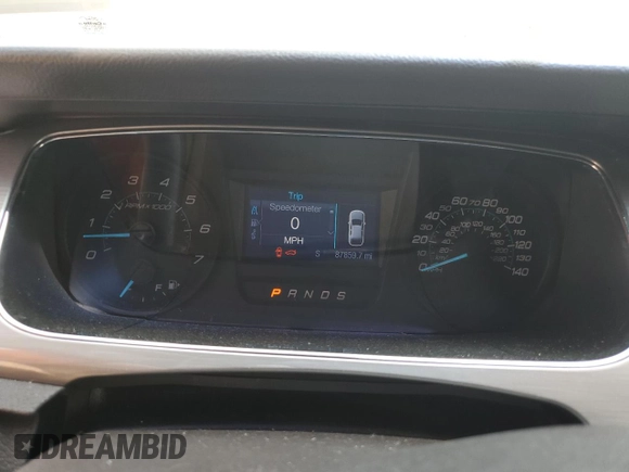 2016 Ford Taurus SEL with VIN 1FAHP2E82GG110726, listed as a Copart auction lot 59963525 with 87,859 mi miles and Salvage title. Bid and sale history available at DreamBid. Image 9.