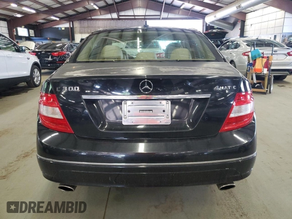 2008 Mercedes-Benz C 300 Sport with VIN WDDGF81X08F063234, listed as a Copart auction lot 64954335 with 110,050 mi miles and Clean title. Bid and sale history available at DreamBid. Image 6.