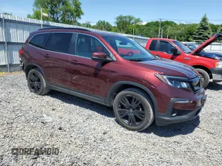 2022 Honda Pilot Special Edition with VIN 5FNYF6H24NB052282, listed as a Copart auction lot 62476475 with 40,712 mi miles and Salvage title. Bid and sale history available at DreamBid. Image 4.