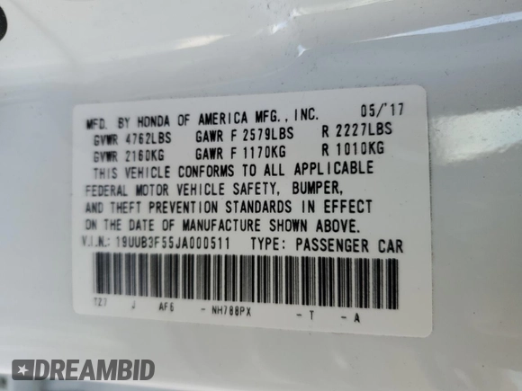 2018 Acura TLX w/Technology Pkg with VIN 19UUB3F55JA000511, listed as a Copart auction lot 47259135 with 48,259 mi miles and Salvage Title. Bid and sale history available at carsss.com. Image 12.
