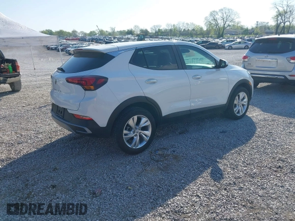 2024 Buick Encore GX Preferred with VIN KL4AMCSL4RB003173, listed as a IAAI auction lot 42023323 with 6,173 mi miles and . Bid and sale history available at DreamBid. Image 4.
