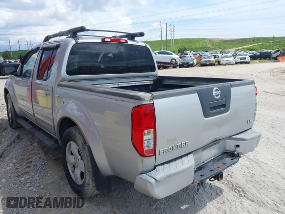 2007 Nissan Frontier SE with VIN 1N6AD07U37C451852, listed as a IAAI auction lot 42376192 with 93,139 mi miles and . Bid and sale history available at DreamBid. Image 3.