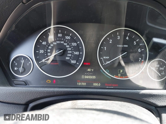 2013 BMW 3 Series 328i z VIN WBA3C1C59DF441157, wystawiony jako IAAI lot #42605980 z przebiegiem 151 701 mil mil oraz . Historia ofert i sprzedaży dostępna na DreamBid. Obrazek 7.