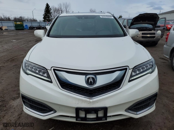 2017 Acura RDX w/Technology Pkg with VIN 5J8TB4H50HL810237, listed as a Copart auction lot 50445035 with 141,318 mi miles and Salvage Title. Bid and sale history available at carsss.com. Image 5.