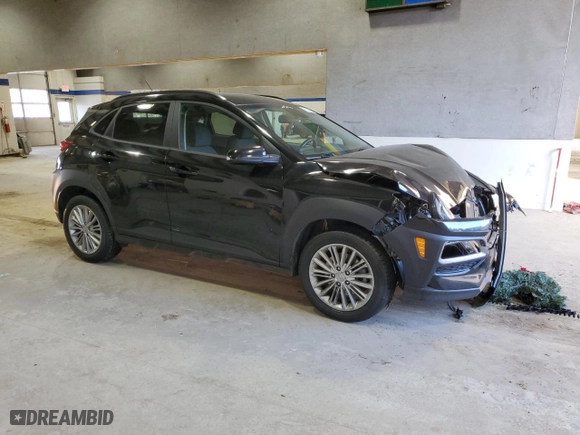 2021 Hyundai Kona SEL with VIN KM8K2CAA3MU739742, listed as a Copart auction lot 87004564 with 55,786 mi miles and Clean Title. Bid and sale history available at carsss.com. Image 4.