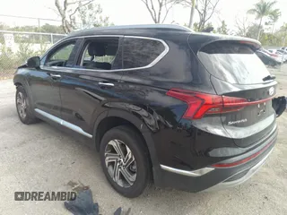 2022 Hyundai Santa Fe SEL with VIN 5NMS34AJ5NH464293, listed as a IAAI auction lot 35855493 with 5,802 mi miles and . Bid and sale history available at DreamBid. Image 3.