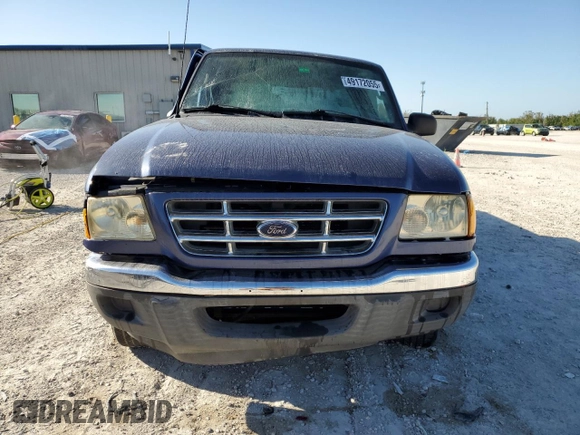 2003 Ford Ranger XLT Appearance with VIN 1FTYR44E73PB16927, listed as a Copart auction lot 49172055 with 112,800 mi miles and Salvage Title. Bid and sale history available at carsss.com. Image 5.