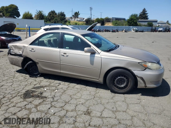 2006 Toyota Camry STD with VIN 4T1BE32K16U110563, listed as a Copart auction lot 53959605 with 123,430 mi miles and Salvage Title. Bid and sale history available at DreamBid. Image 4.